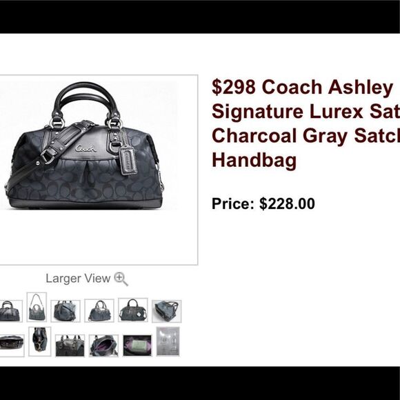 Coach purse!! Ashley style! Very nice! - Picture 3 of 13